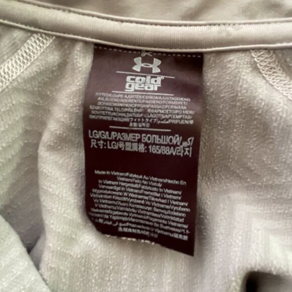 Under Armour Coldgear Infrared Sweater 1/4 Zip Shirt Thermal Active Outdoors M - Picture 3 of 8